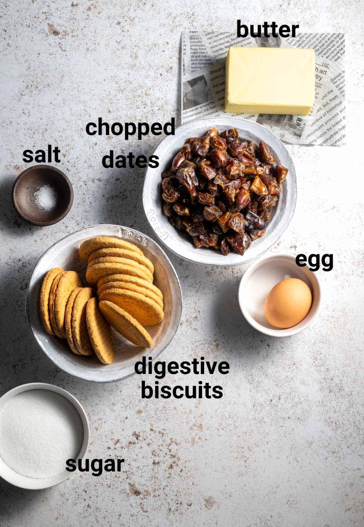 Date squares ingredients