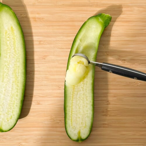 Stuffed Zucchini Boats with Sausage and Cheese