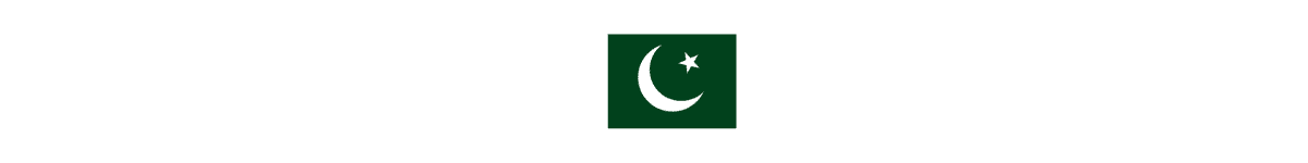 Pakistan flag.