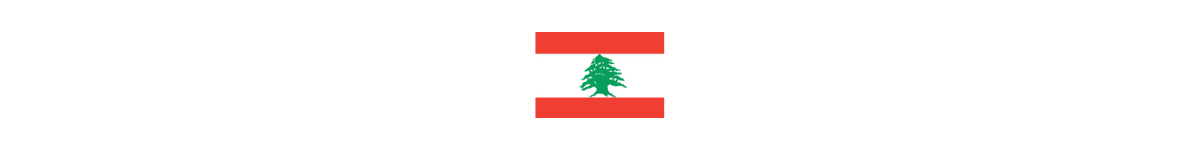 Lebanon flag.