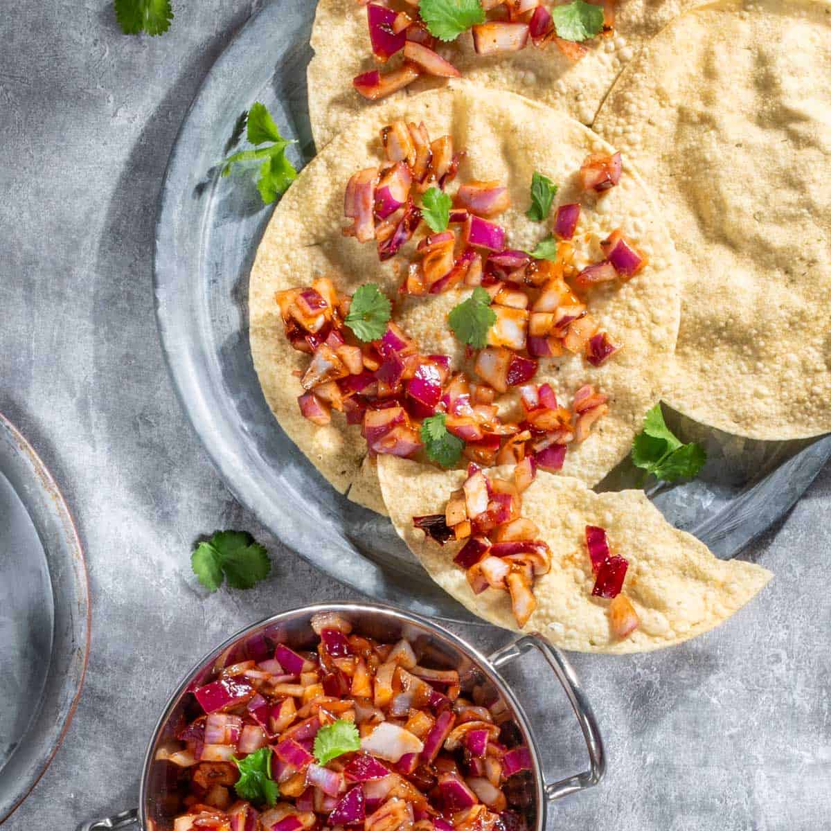 Indian Onion Chutney Recipe for Poppadoms