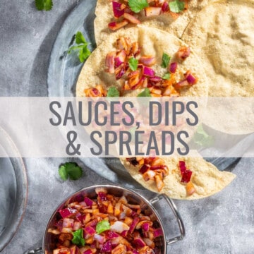 Sauces, dips and spreads